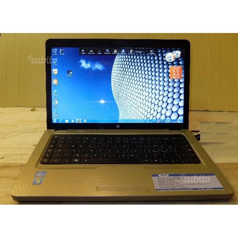 HP G62 HD processore Intel i3