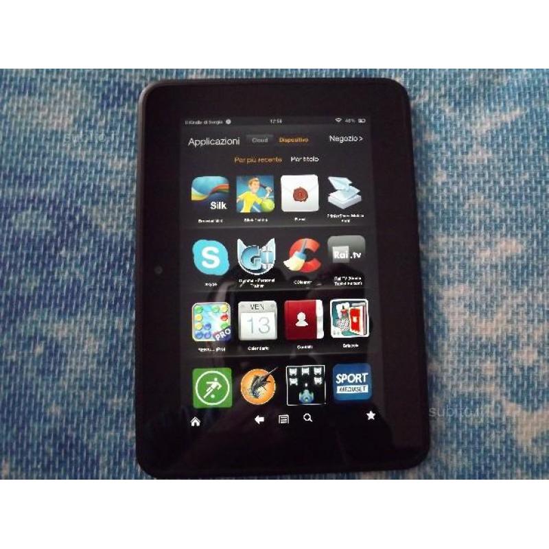 Kindle Fire HD 16Gb +custodia+caricatore