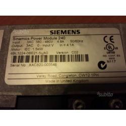 Inverter Siemens SINAMICS Power Module 240- 1,5 Kw