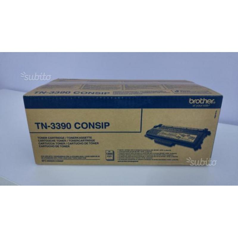 Toner Originale Nuovo Brother TN-3390 Consip