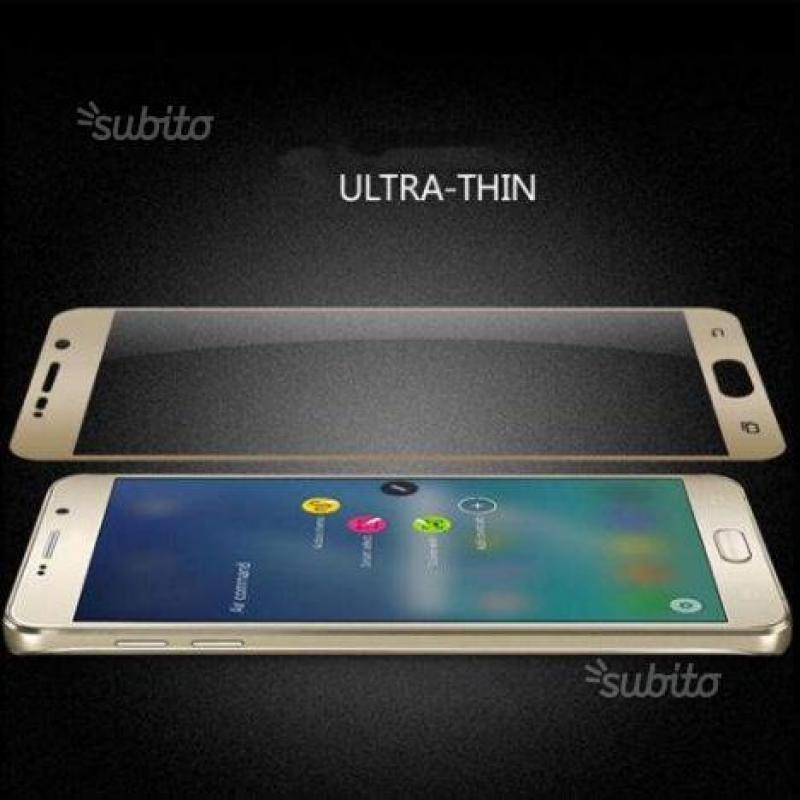 9H Full Vetro Temperato Samsung Note 5 920 Gold