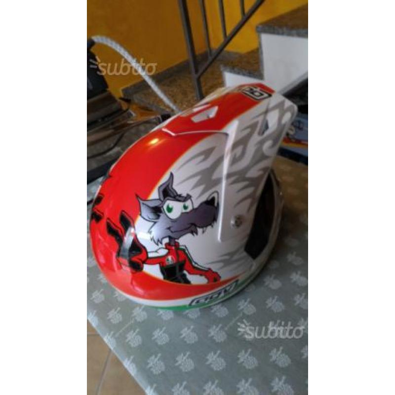 Casco moto bambino