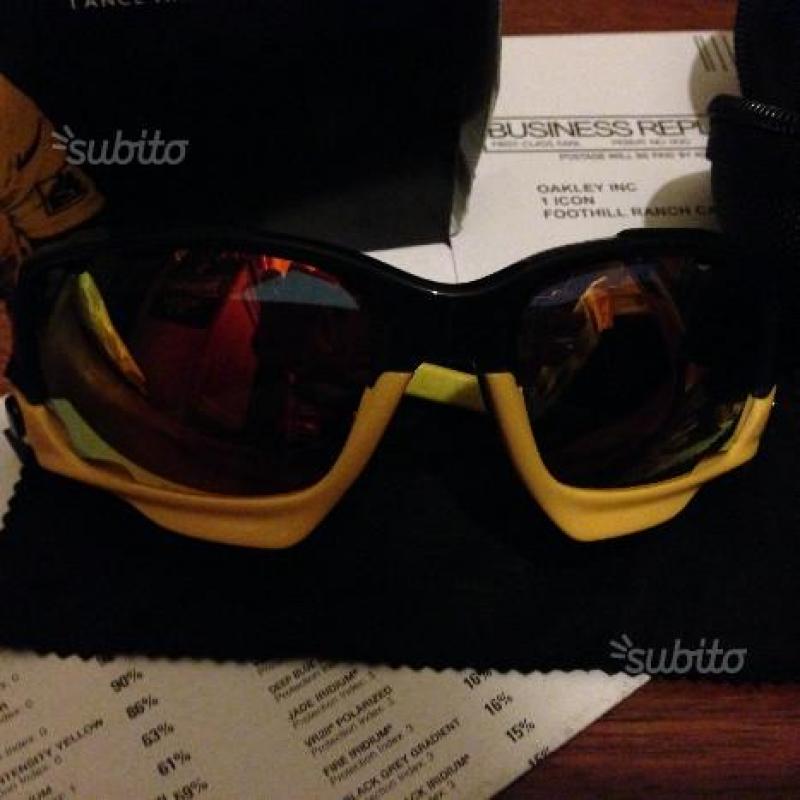 Oakley Racing Jacket - Nuovi - GIALLO/NERO