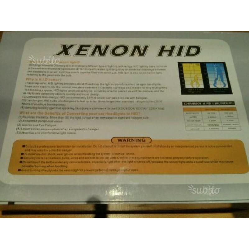 Kit xenon per lampada H4 60/55 W 12 V