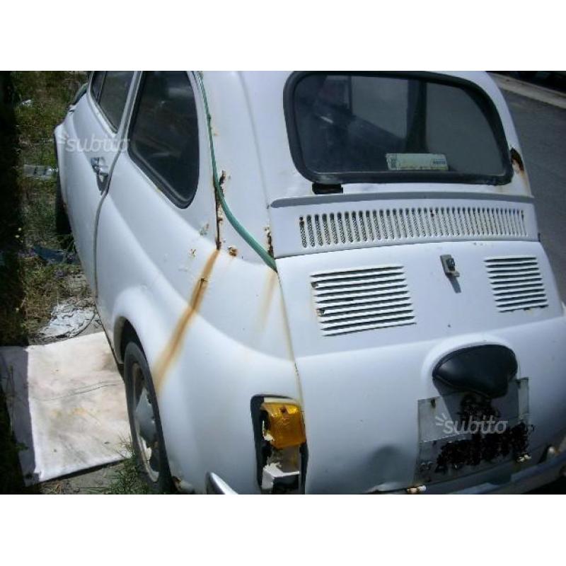 FIAT Cinquecento - Anni 70 da restaurare