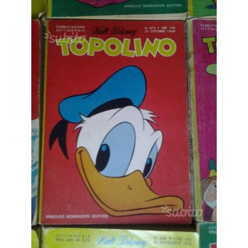 Stock 50 Topolino fine anni 60 inizio anni 70