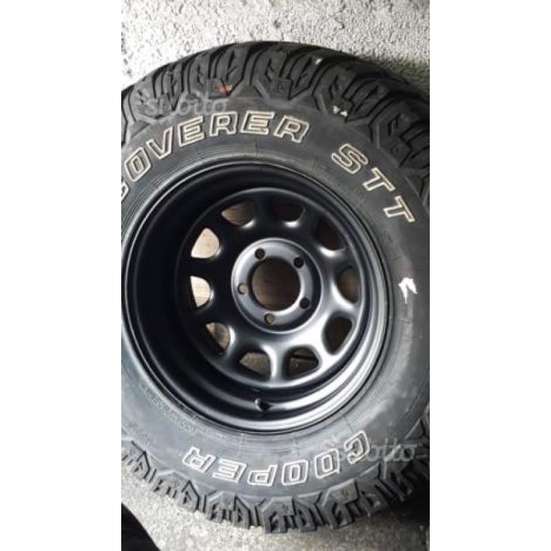 Cerchi e gomme per jeep