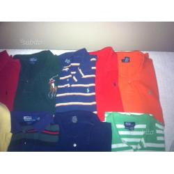 Polo manica corta Ralph lauren e Tommy Hulifiger