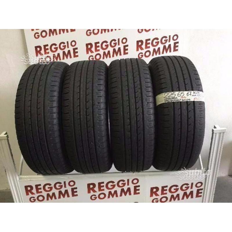 Gomme 225 65 17 Goodyear 4 stagioni usate