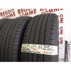 Gomme 225 65 17 Goodyear 4 stagioni usate