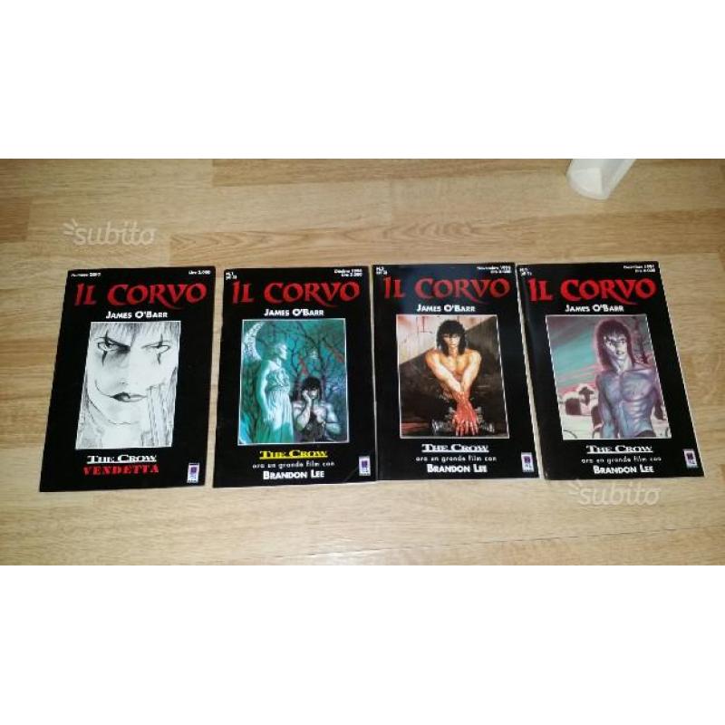 Fumetto Il Corvo n. 0 - 1 - 2 - 3