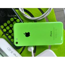 IPhone 5C Verde, 16GB, LTE 4G, COME NUOVO