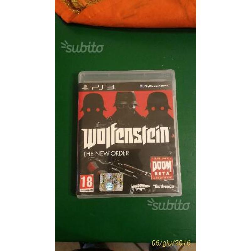 Wolfestain the new order occupied ediction ps3