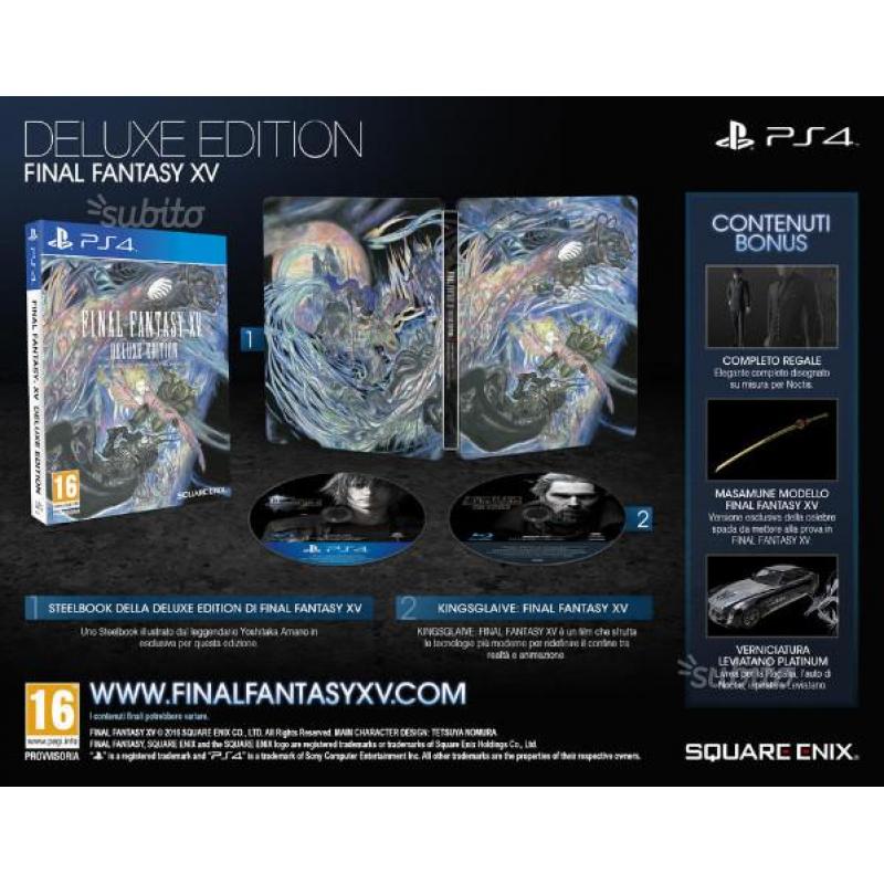 Final Fantasy XV - Deluxe Edition PS4