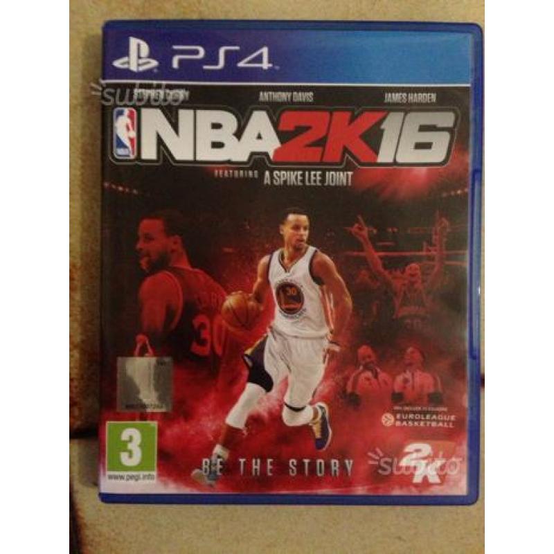 NBA 2K16 per PS4