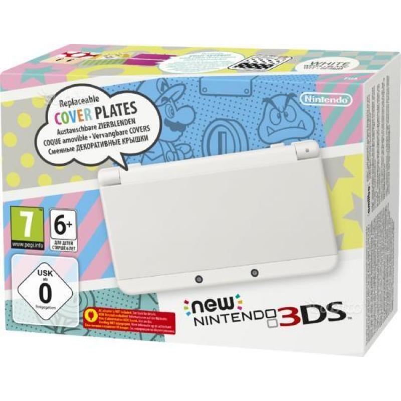 Nintendo new 3ds nera/Bianca