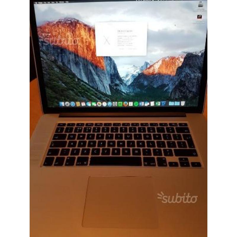 Macbook pro retina 15"