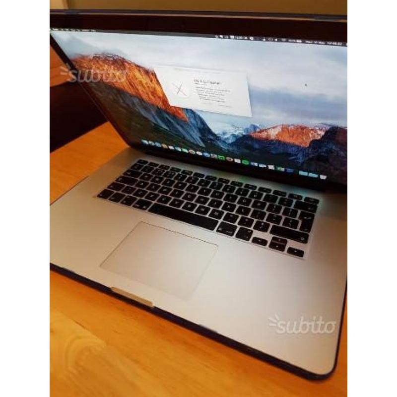 Macbook pro retina 15"