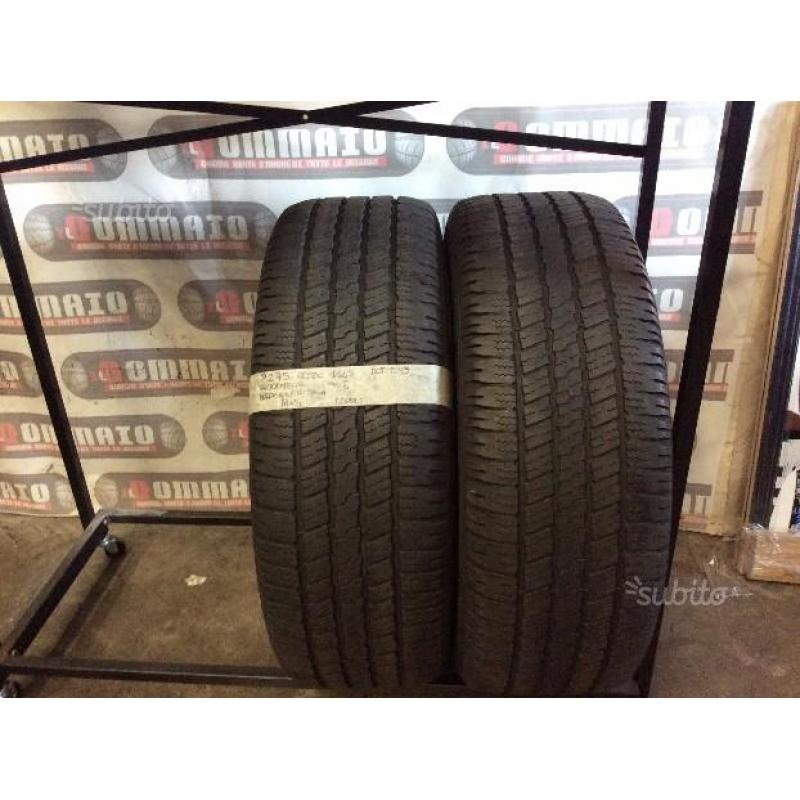 Gomme p275 60 20 goodyear usate 4 stagioni