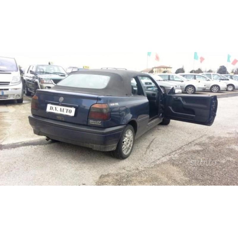 W Golf Cabriolet 1.6 ( ISCRIVIBILE ASI )