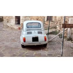 FIAT 500 F.110 del 1967 targhe nere