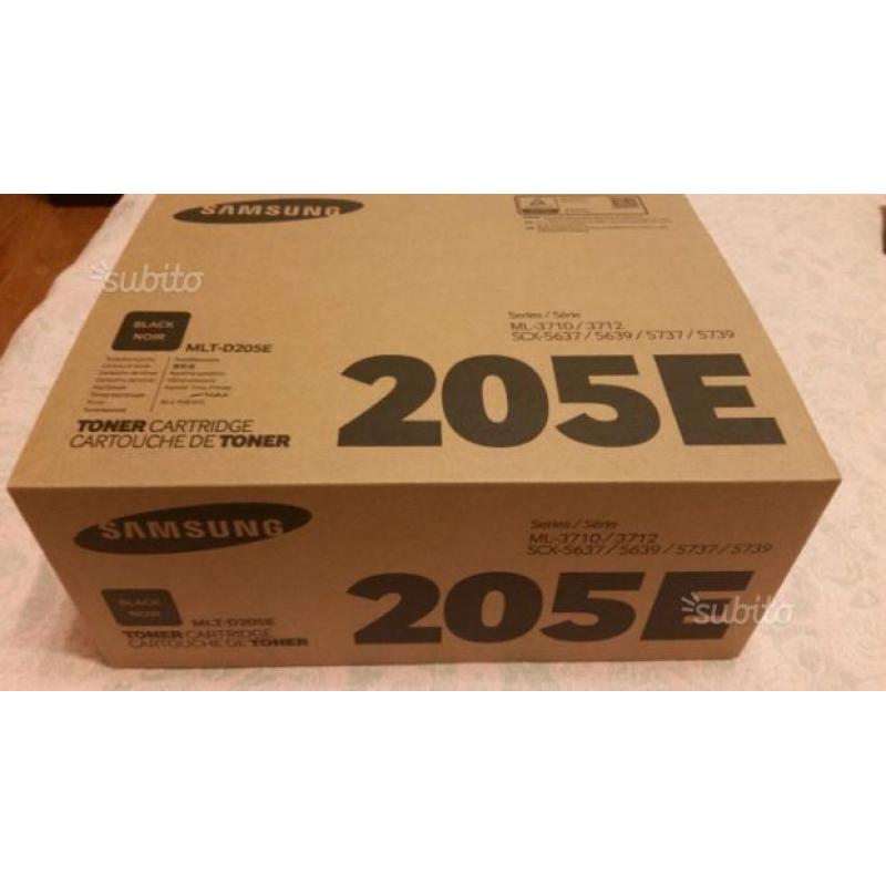 Toner nuovo Originale Samsung 205E da 10000 pagine