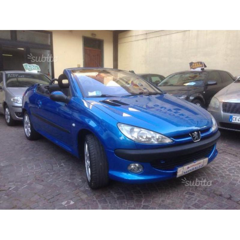 Peugeot 206 cabrio coupè prov. nord Italia