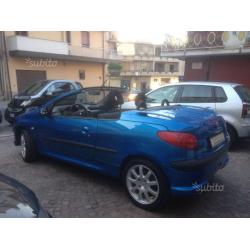 Peugeot 206 cabrio coupè prov. nord Italia