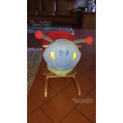 Lumaca peluche a dondolo