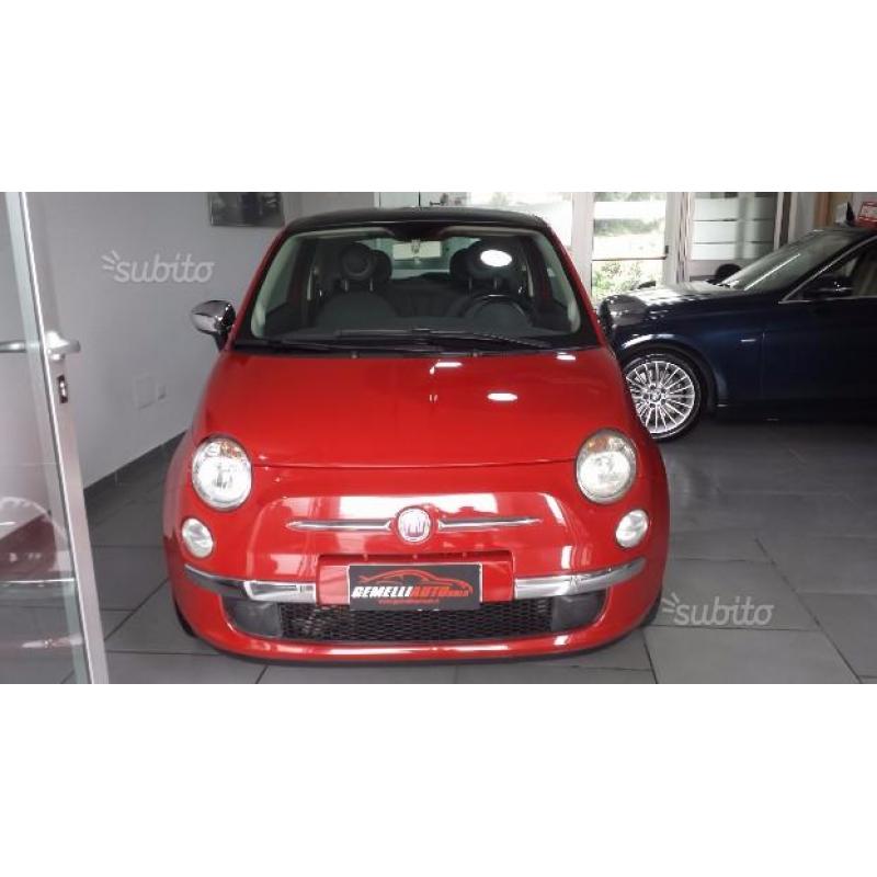 Fiat 500 1.3mjet 75cv lounge+tetto panorama+pelle