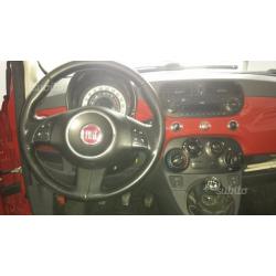 Fiat 500 1.3mjet 75cv lounge+tetto panorama+pelle