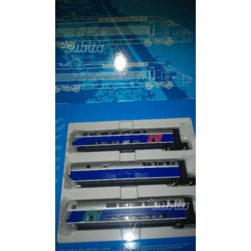 MEHANO TGV DUPLEX 10 PEZZI serie HOBBY