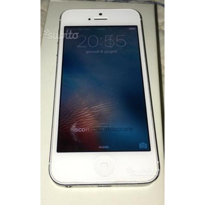 Iphone 5 bianco ORIGINALE APPLE