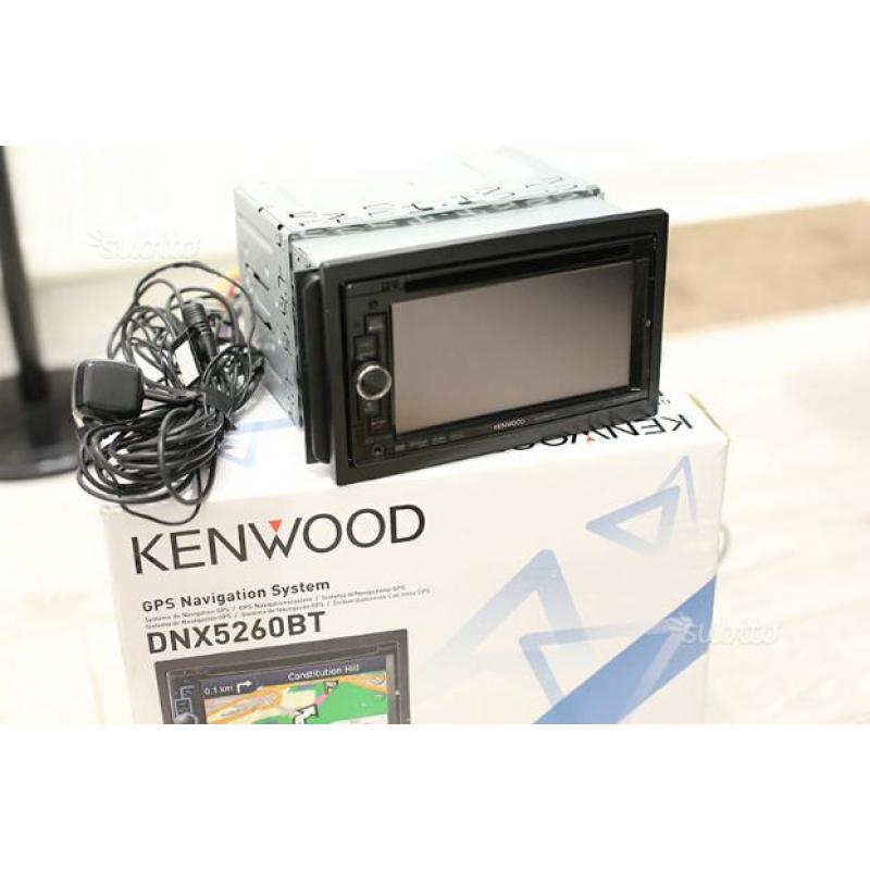 Autoradio con Navigatore Kenwood 5260