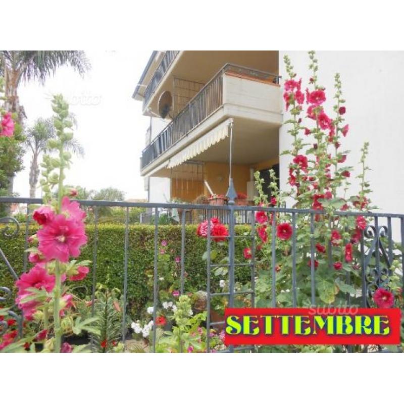 SETTEMBRE vacanza Ascea Marina casa con giardino