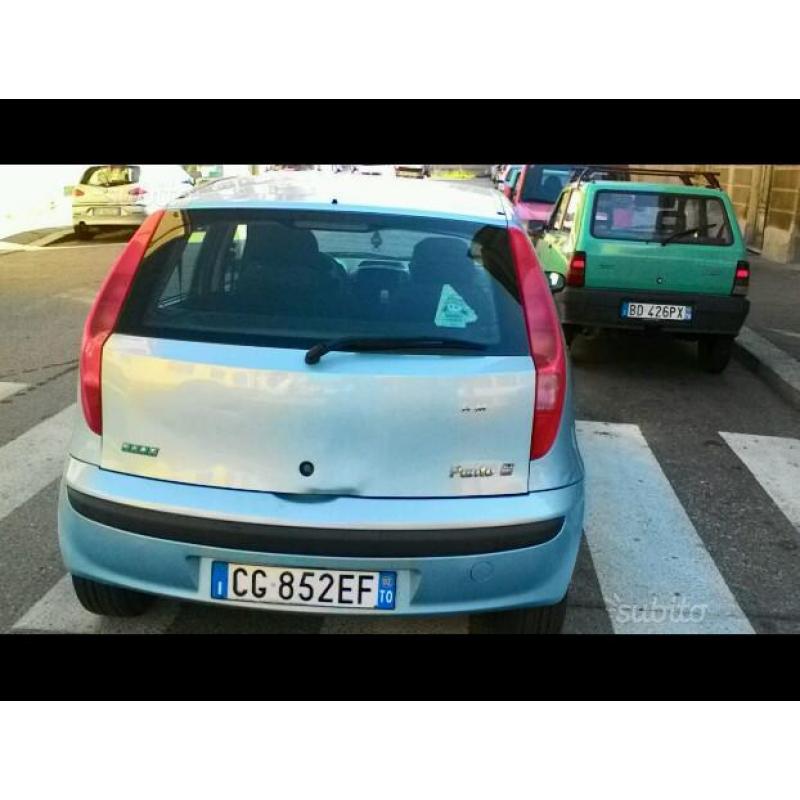 Fiat punto 12. be zina del 2003 euro 3 clima