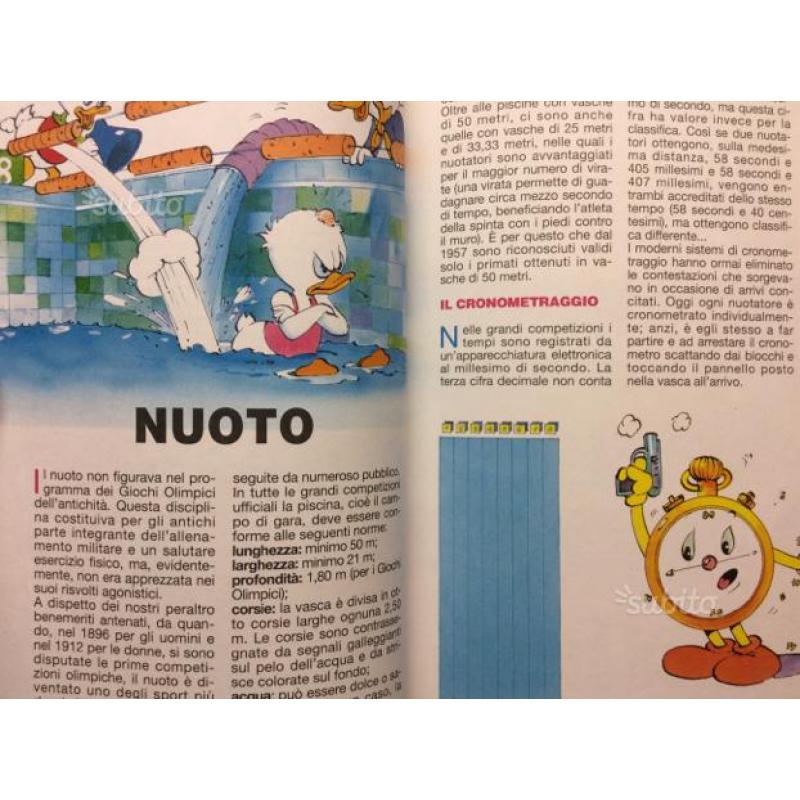 4 manuale giovani marmotte 1992 Disney topolino