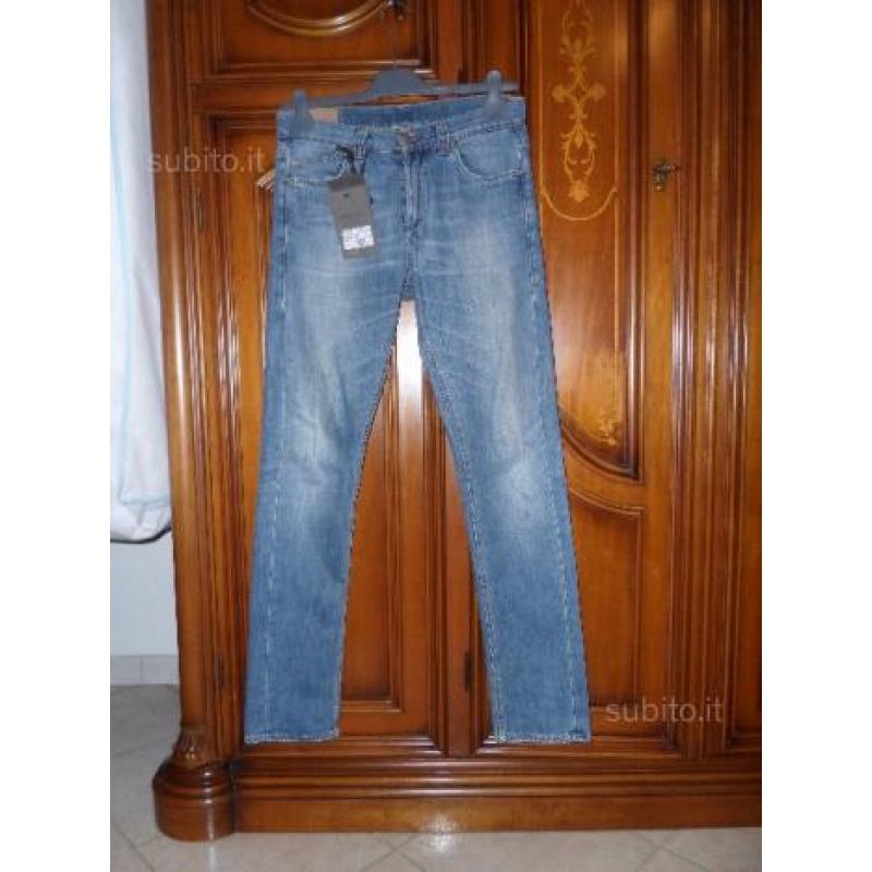 Jeans Don Dup, Modello Emil, Taglia USA 34 - UE 48