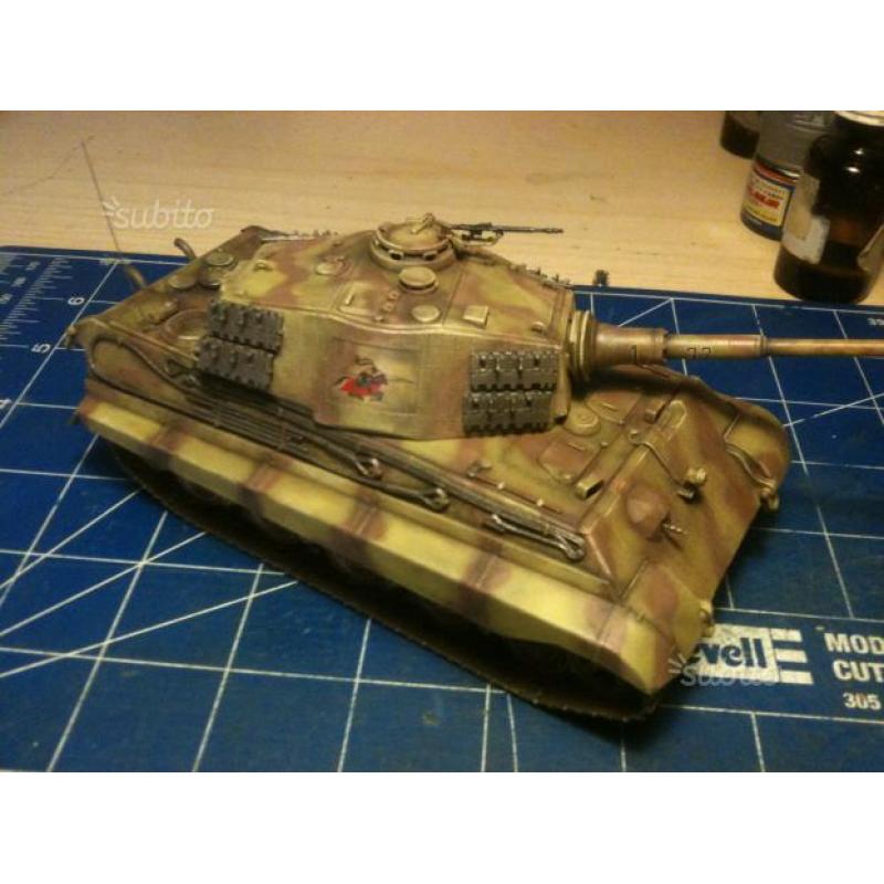 King tiger modello tamiya