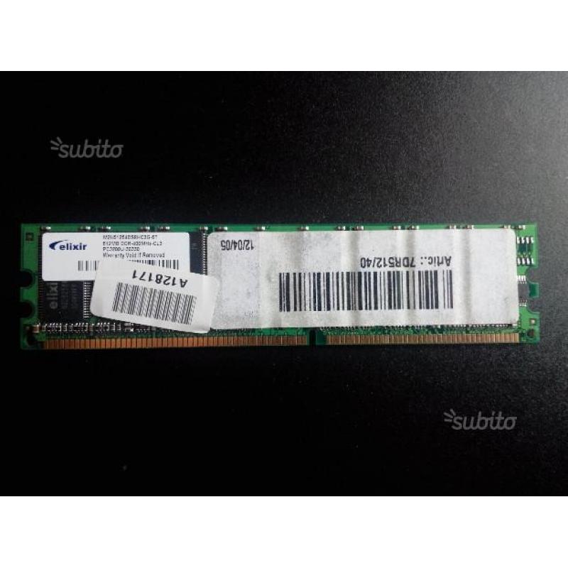 Ram 512 MB Elixir