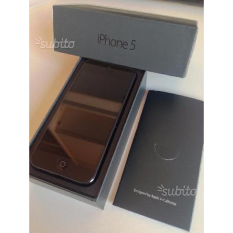 IPhone 5 16GB Black PARI AL NUOVO