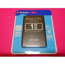 Verbatim Hard Disk 1 Tera BlisterSigillato usb 3.0