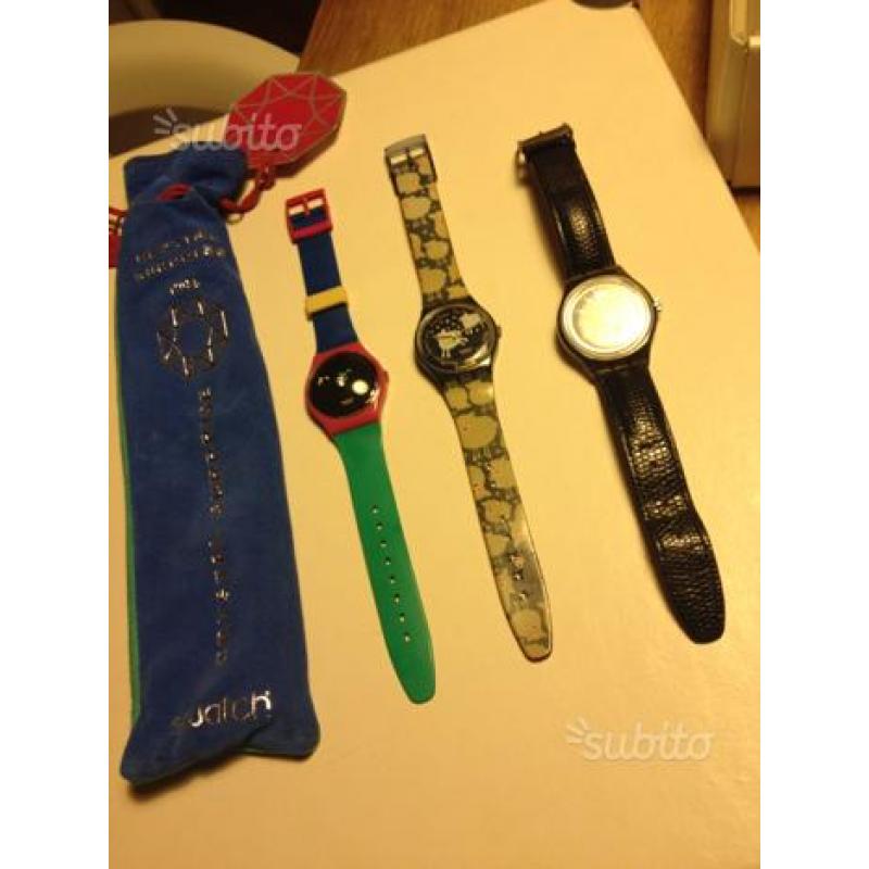 Orologi Swatch anni 80