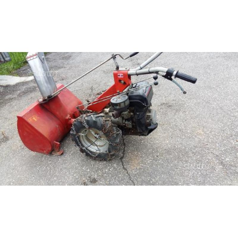 Motocoltivatore carraro fresa neve