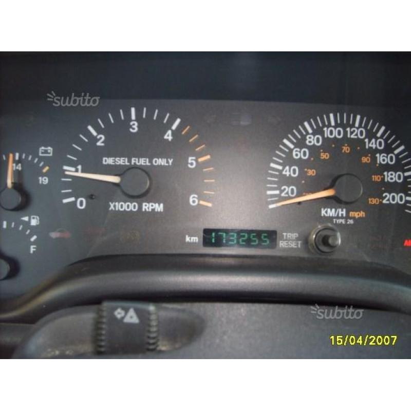 JEEP Cherokee 2ª serie - 1999compreso passaggio