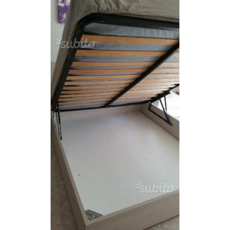 Letto a contenitore piu materasso