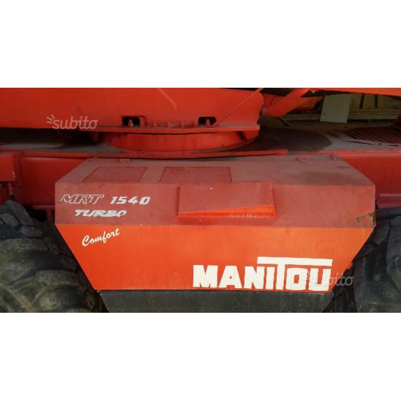 Telescopico manitou mrt 15/40 girevole