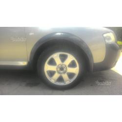 Ruote 225 55 R17 Audi A6 Allroad cerchi lega+gomme