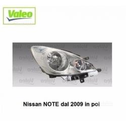 Faro H4 Nissan NOTE dal 2009 in poi - VALEO