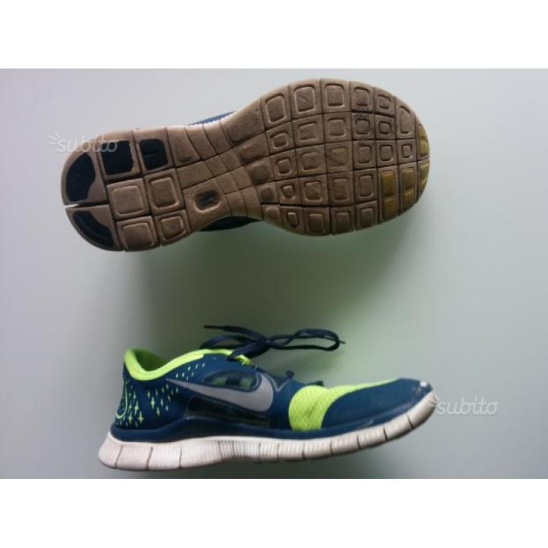 Nike free run eu 43, us 9.5 usate